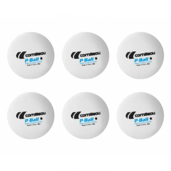 Stolnotenisové loptičky CORNILLEAU P-Ball ABS Evolution