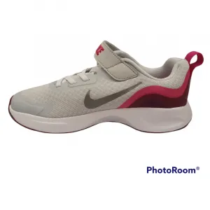 Detská rekreačná obuv NIKE WearAllDay K pure platinum smoke grey pink prime
