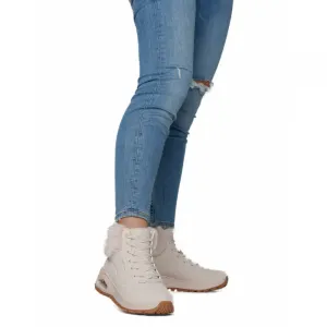 Dámske členkové zimné topánky SKECHERS Uno Rugged Fall Air natural