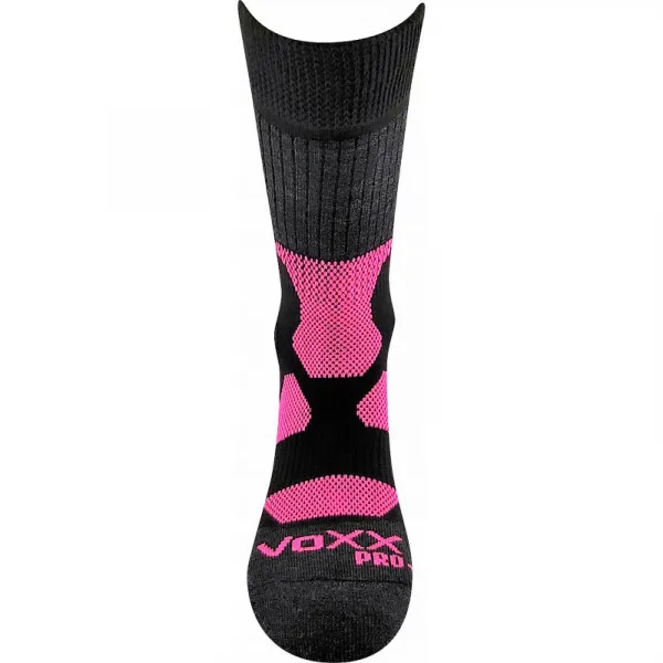 Dámske turistické ponožky VOXX Etrex-Black Pink