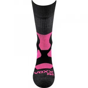 Dámske turistické ponožky VOXX Etrex-Black Pink