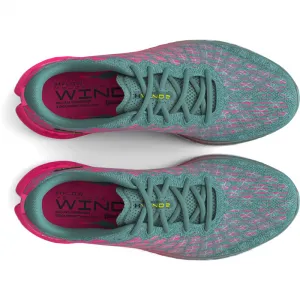 Pánska bežecká obuv UNDER ARMOUR UA FLOW Velociti Wind 2 DL retro teal electro pink black