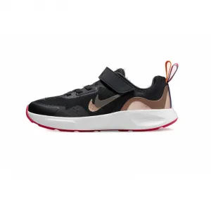 Detská rekreačná obuv NIKE WearAllDay off noir metallic pewter black