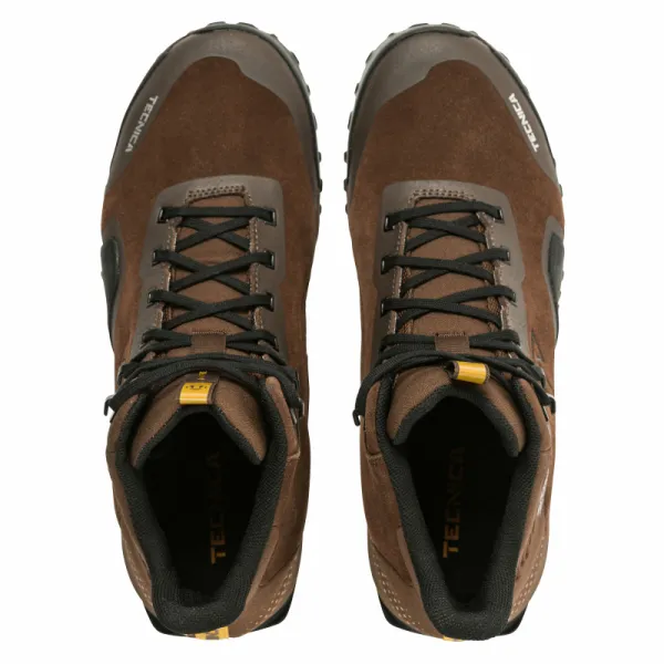 Pánska členková turistická celokožená obuv TECNICA Magma MID GTX Ms, dark savana midway fieno