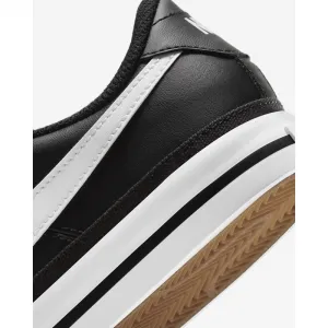 Juniorská vychádzková obuv NIKE Court Legacy black light brown white