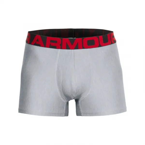 Pánske boxerky UNDER ARMOUR UA Tech 3in 2 Pack-GRY
