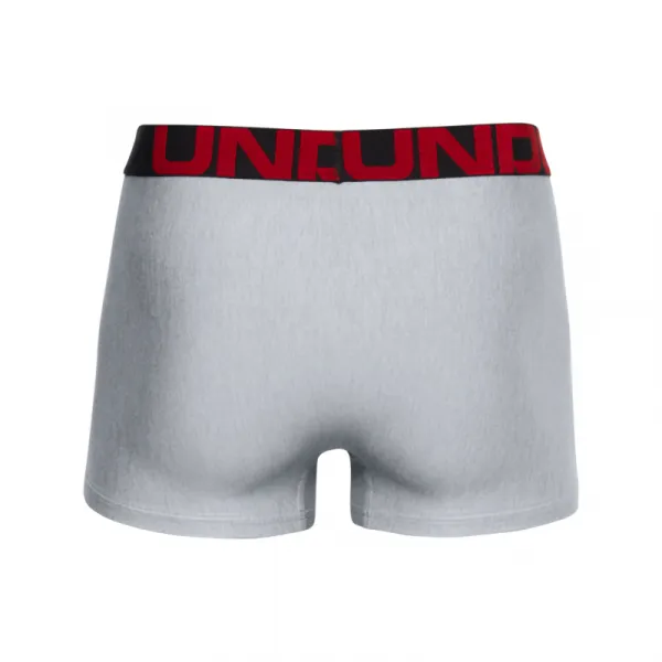 Pánske boxerky UNDER ARMOUR UA Tech 3in 2 Pack-GRY
