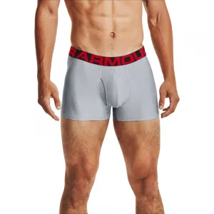 Pánske boxerky UNDER ARMOUR UA Tech 3in 2 Pack-GRY