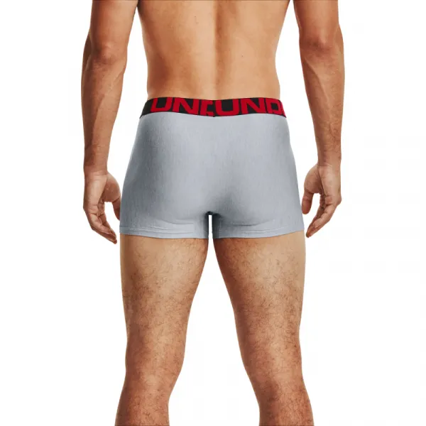 Pánske boxerky UNDER ARMOUR UA Tech 3in 2 Pack-GRY