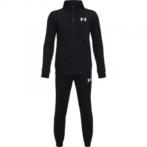 Chlapčenská tepláková súprava UNDER ARMOUR UA Knit Track Suit-BLK