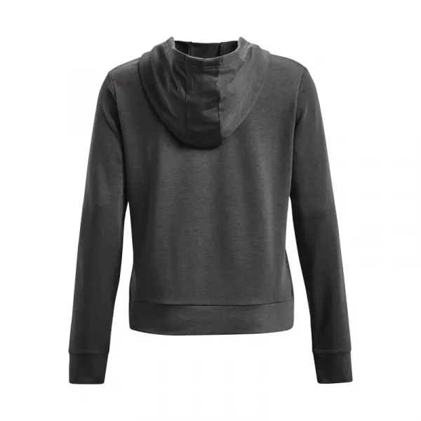 Dámska mikina so zipsom UNDER ARMOUR Rival Terry FZ Hoodie-GRY