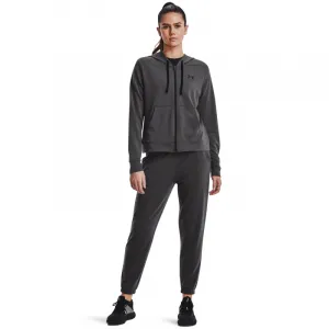 Dámska mikina so zipsom UNDER ARMOUR Rival Terry FZ Hoodie-GRY