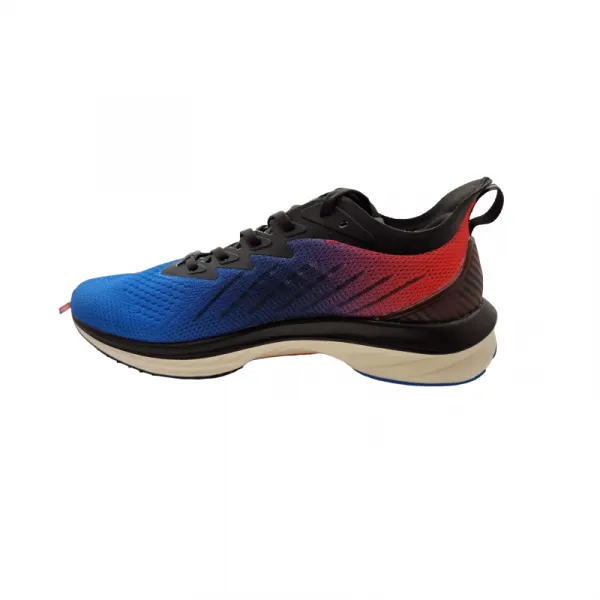 Pánska bežecká obuv ANTA Stroeder mid blue navy blue luminous red