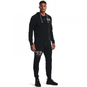 Pánska mikina s kapucňou UNDER ARMOUR UA Rival Try Athlc Dep FZ HD-BLK