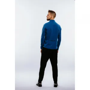 Pánska bežecká mikina s 1 2 zipsom ANTA LS Tee-852215403-3-22_Q1-Titanium Blue