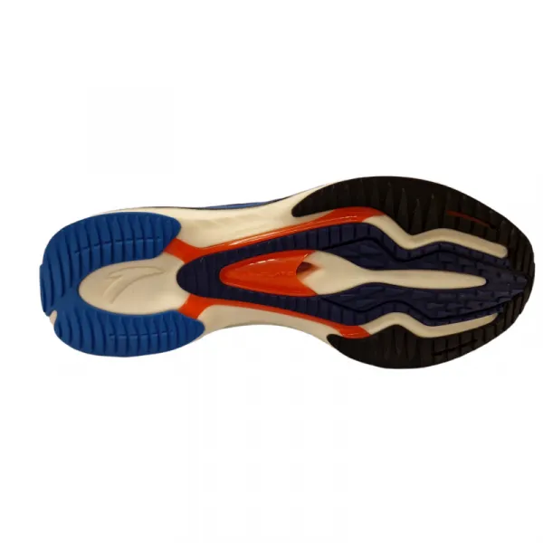 Pánska bežecká obuv ANTA Stroeder mid blue navy blue luminous red