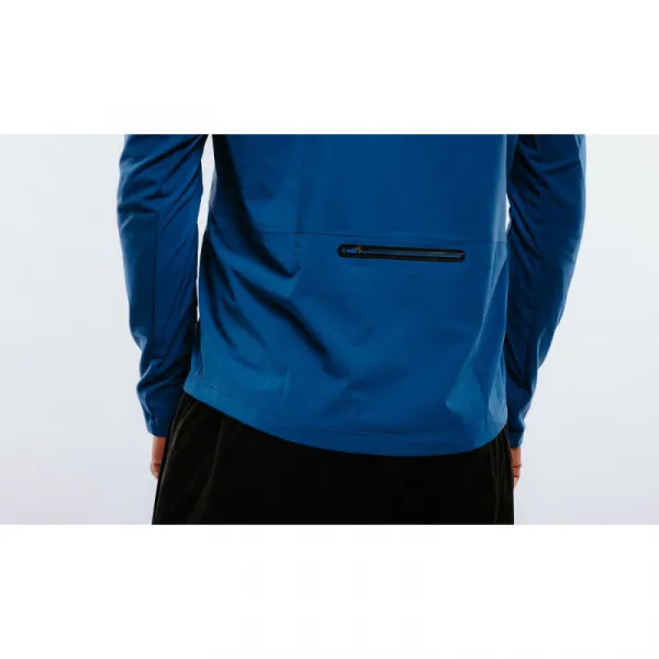 Pánska bežecká mikina s 1 2 zipsom ANTA LS Tee-852215403-3-22_Q1-Titanium Blue
