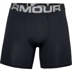 Pánske boxerky UNDER ARMOUR 3 PACK-UA Charged Cotton 6in-BLK