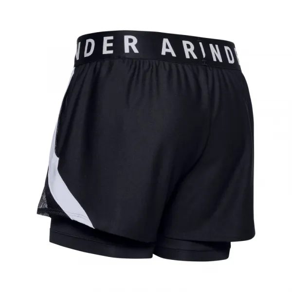 Dámske tréningové kraťasy UNDER ARMOUR Play Up 2-in-1 Shorts-BLK 001