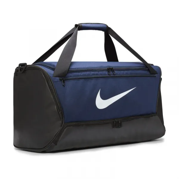 Cestovná taška NIKE NK BRSLA M DUFF - 9.5 (60L) Blue