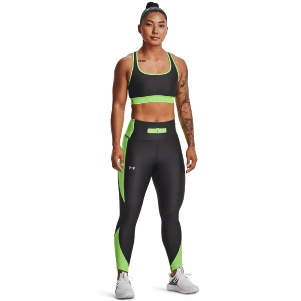 Dámske kompresné legíny UNDER ARMOUR HG Armour Ankle Leg NE-GRY