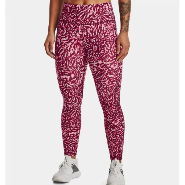 Dámske legíny UNDER ARMOUR Armour AOP Ankle Leg-PNK