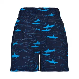 Chlapčenské plavky COLOR KIDS Swim shorts short AOP-dress blues