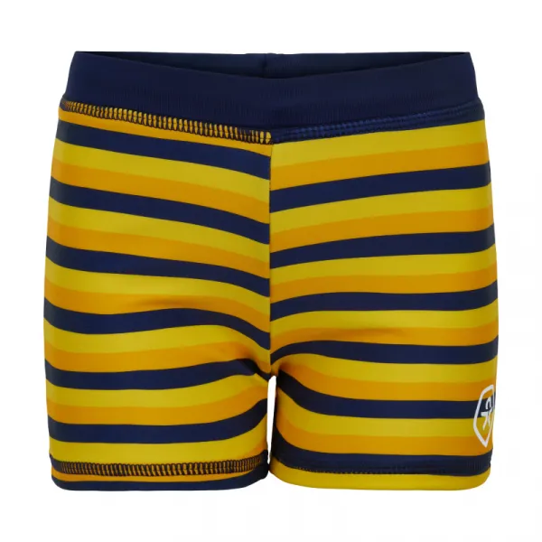 Chlapčenské plavky COLOR KIDS Swim trunks AOP-saffron