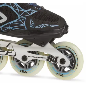 Dámske kolieskové korčule FILA SKATES LEGACY PRO 84 LADY BLK LGTBLUE
