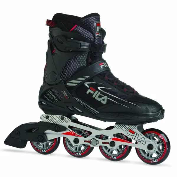 Kolieskové korčule FILA SKATES LEGACY PRO 80 BLACK RED