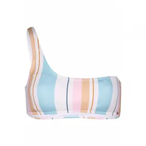 Dámske plavky vrchný diel FUNDANGO Madison One Shoulder Top-410-ice blue