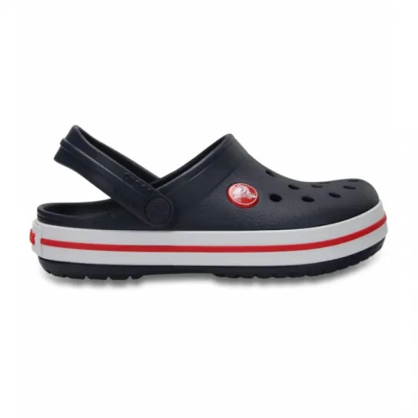 Chlapčenské kroksy (rekreačná obuv) CROCS Crocband Clog Kids navy red