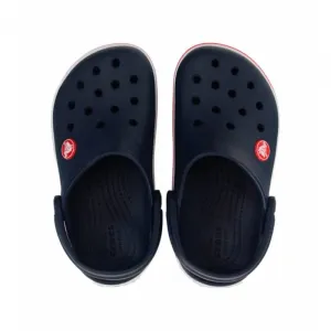 Chlapčenské kroksy (rekreačná obuv) CROCS Crocband Clog Kids navy red