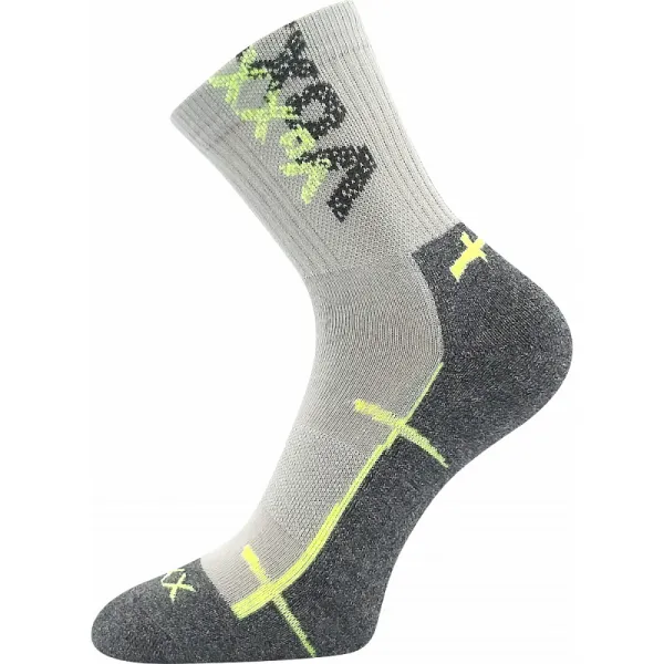 Chlapčenské turistické ponožky VOXX 3 PACK-Wallík-Grey Blue