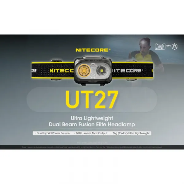 Čelovka NITECORE UT27