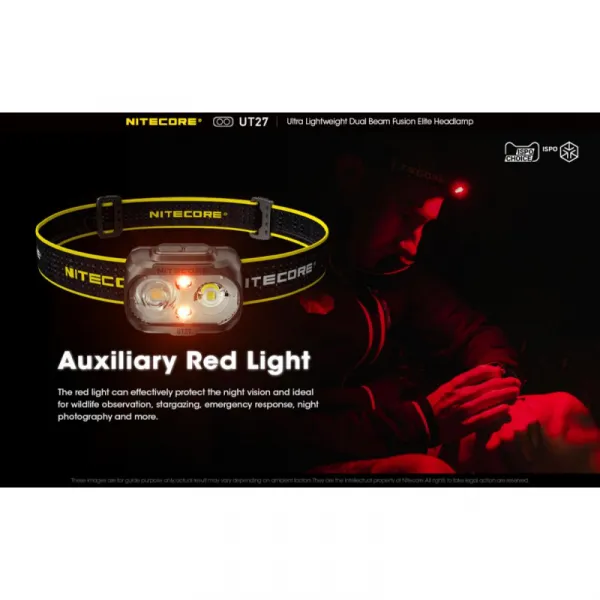 Čelovka NITECORE UT27