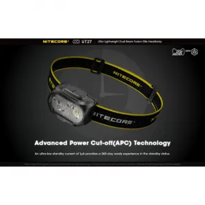 Čelovka NITECORE UT27