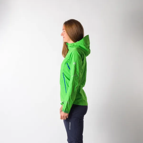Dámska turistická softshellová bunda NORTHFINDER ZANIYAH-BU-4971OR-316-green