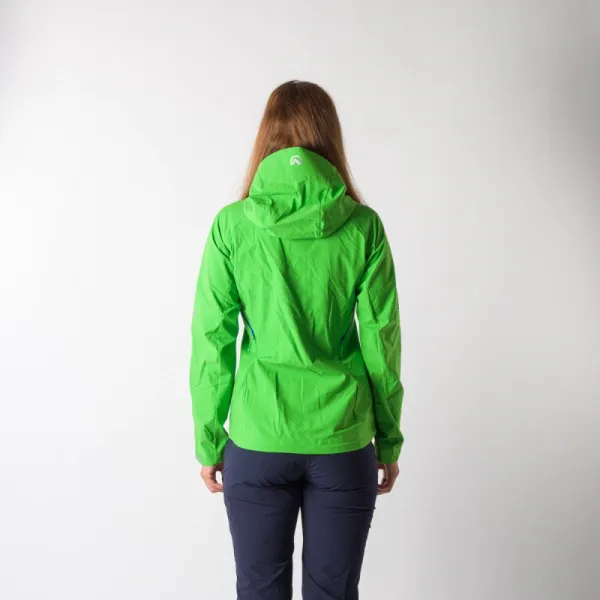 Dámska turistická softshellová bunda NORTHFINDER ZANIYAH-BU-4971OR-316-green