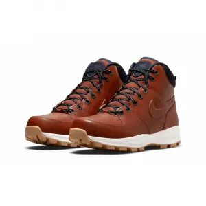 Pánska vychádzková obuv NIKE Manoa Leather SE rugged orange armory navy
