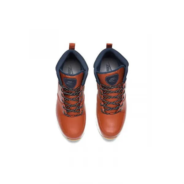 Pánska vychádzková obuv NIKE Manoa Leather SE rugged orange armory navy