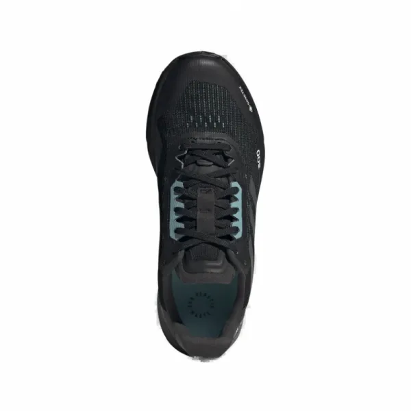 Dámska bežecká trailová obuv ADIDAS Terrex Agravic Flow 2.0 GTX core black grey six mint ton