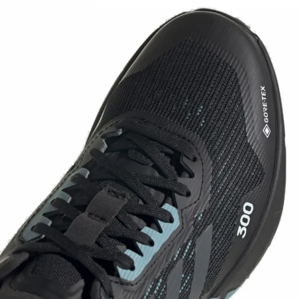 Dámska bežecká trailová obuv ADIDAS Terrex Agravic Flow 2.0 GTX core black grey six mint ton