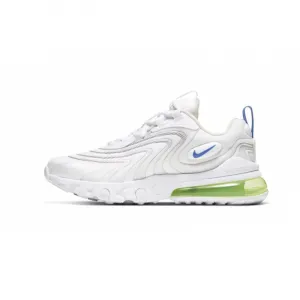 Juniorská rekreačná obuv NIKE Air Max 270 React ENG white sapphire laser orange