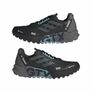 Dámska bežecká trailová obuv ADIDAS Terrex Agravic Flow 2.0 GTX core black grey six mint ton
