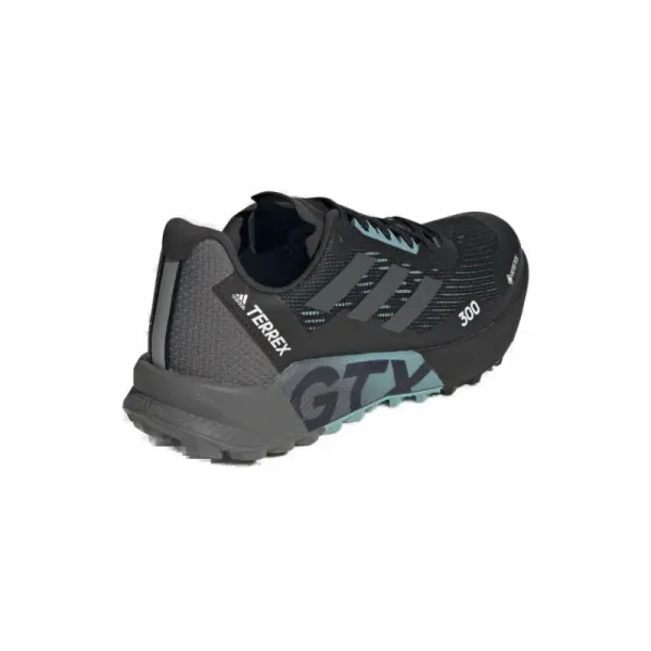 Dámska bežecká trailová obuv ADIDAS Terrex Agravic Flow 2.0 GTX core black grey six mint ton