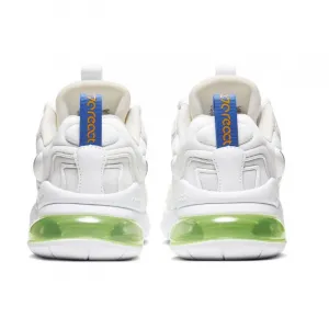 Juniorská rekreačná obuv NIKE Air Max 270 React ENG white sapphire laser orange