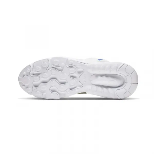 Juniorská rekreačná obuv NIKE Air Max 270 React ENG white sapphire laser orange