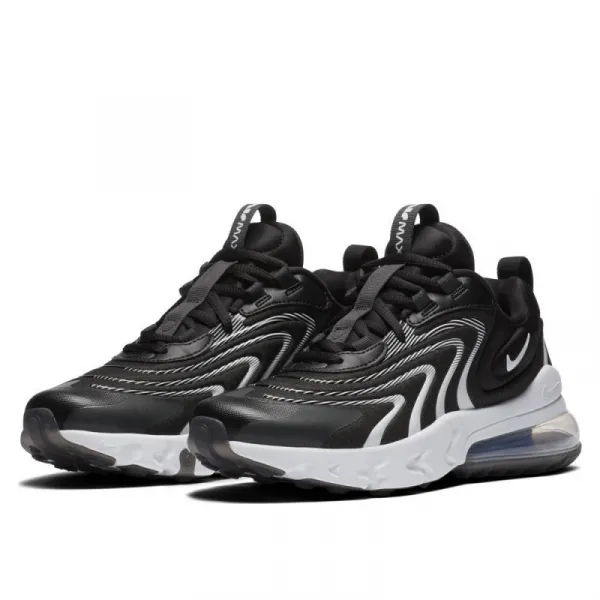 Chlapčenská rekreačná obuv NIKE Air Max 270 React ENG black white