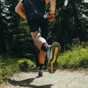 Pánska bežecká trailová obuv ADIDAS Terrex Soulstride grey four grey two pulse lime